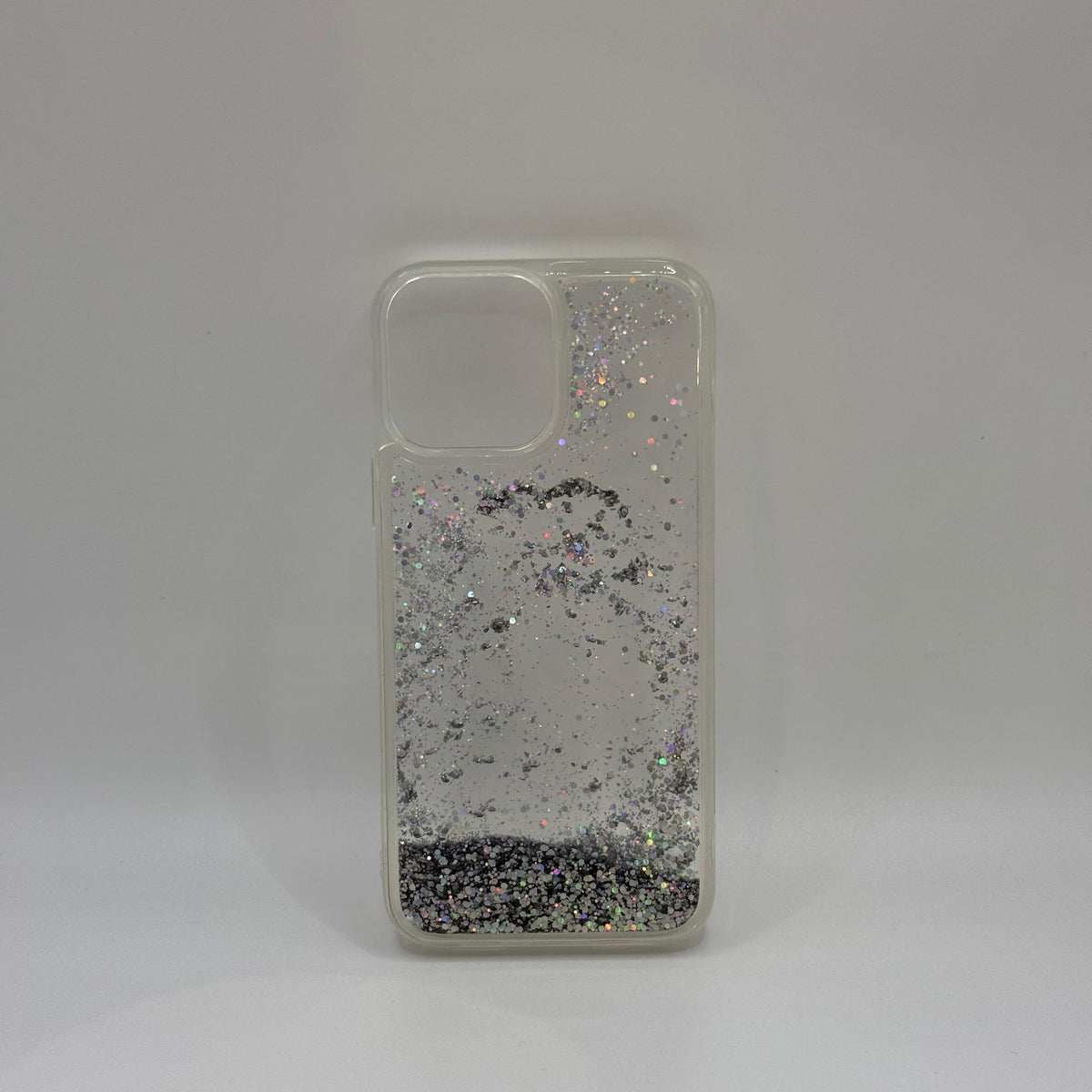 CASE IPHONE 13 PRO MAX PECERA PLATEADO