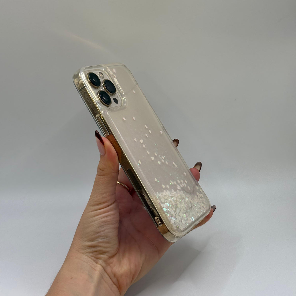 CASE IPHONE 12 PRO MAX PECERA ROSADA