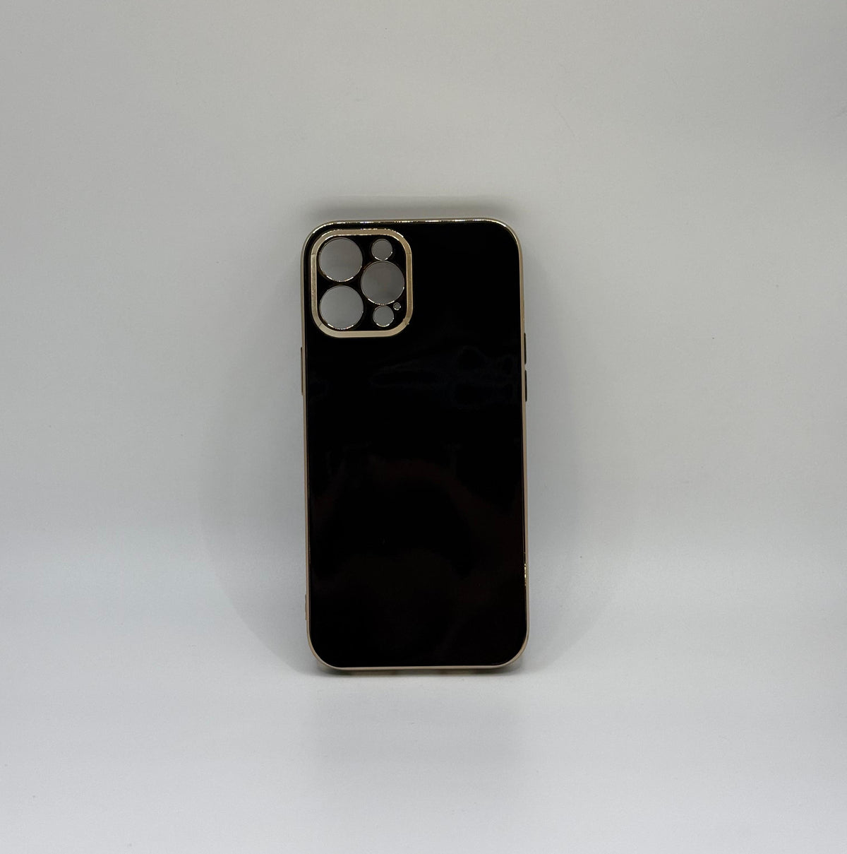 CASE IPHONE 12 PRO MAX LUJO NEGRO