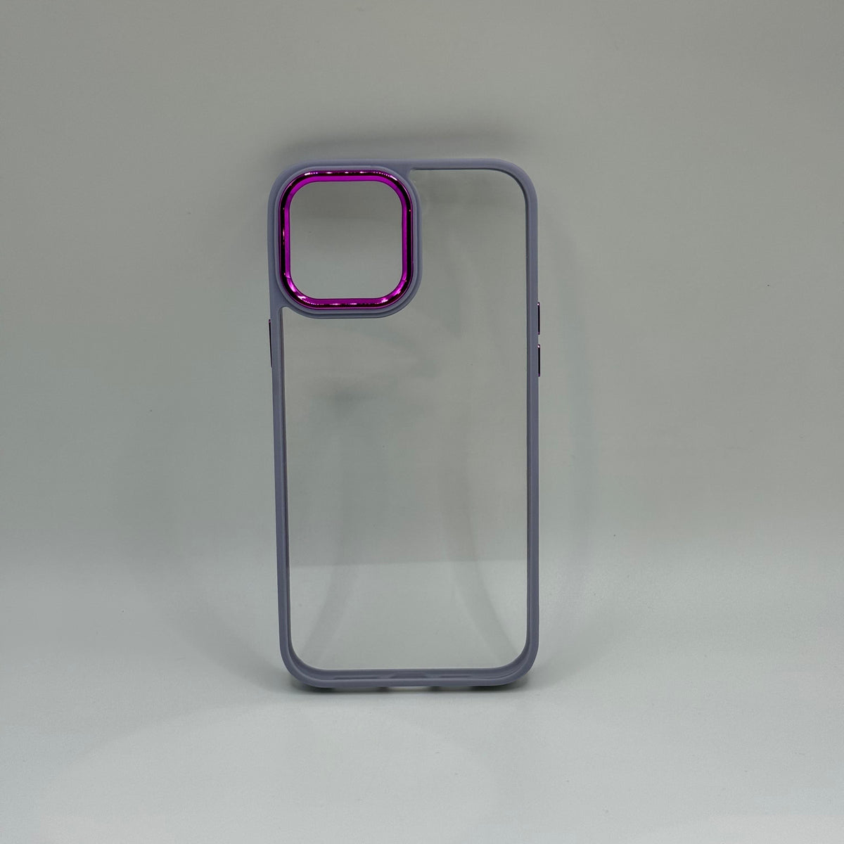CASE IPHONE 12 PRO MAX BORDE COLOR LILA