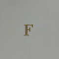 LETRA METÁLICA F