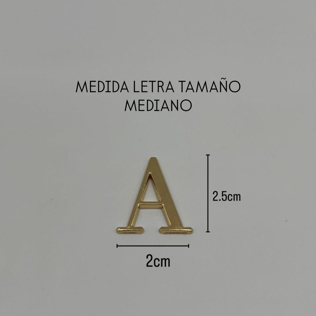 LETRA METÁLICA F