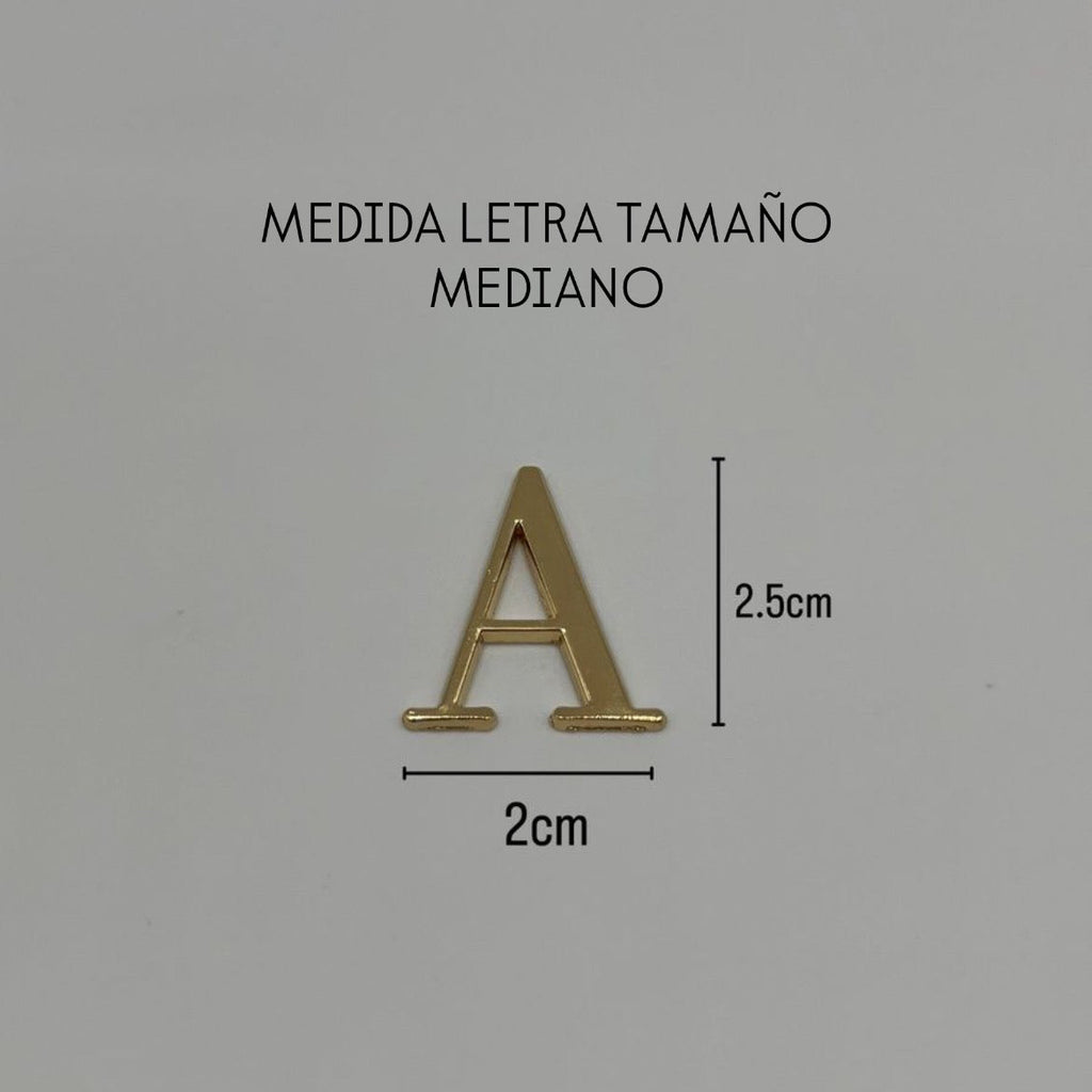 LETRA METÁLICA D