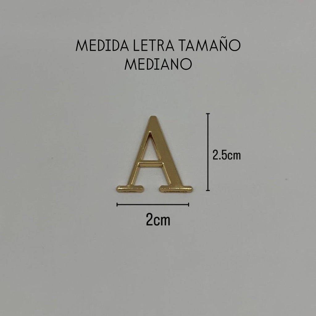 LETRA METÁLICA V