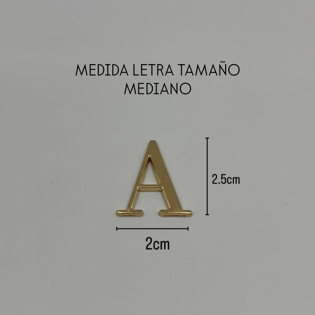 LETRA METÁLICA T