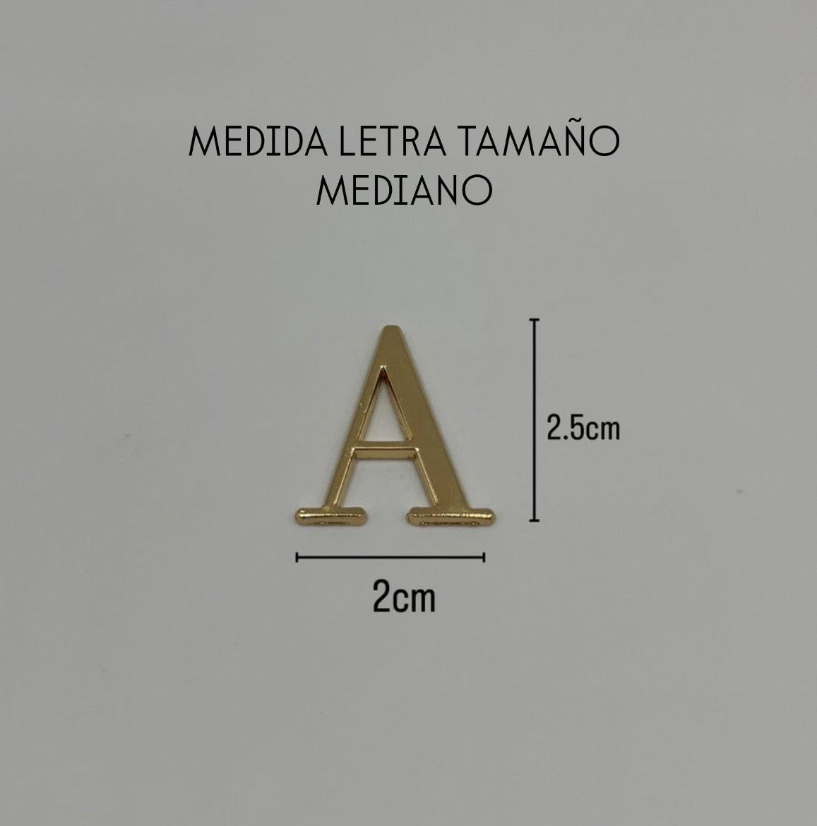 LETRA METÁLICA I