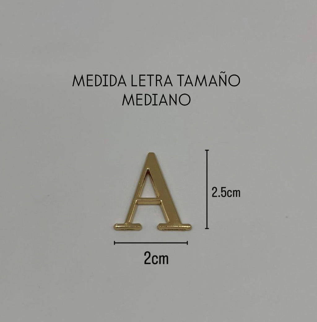 LETRA METÁLICA H