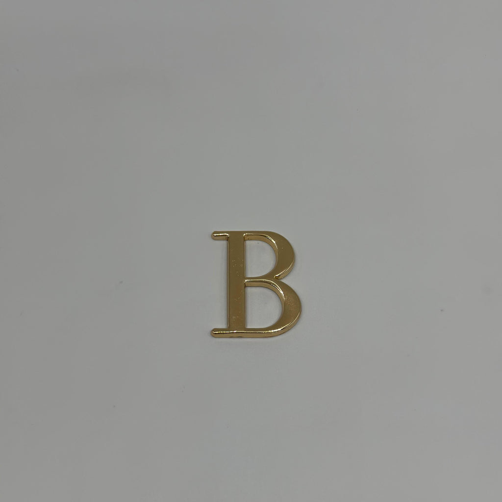 LETRA METÁLICA B