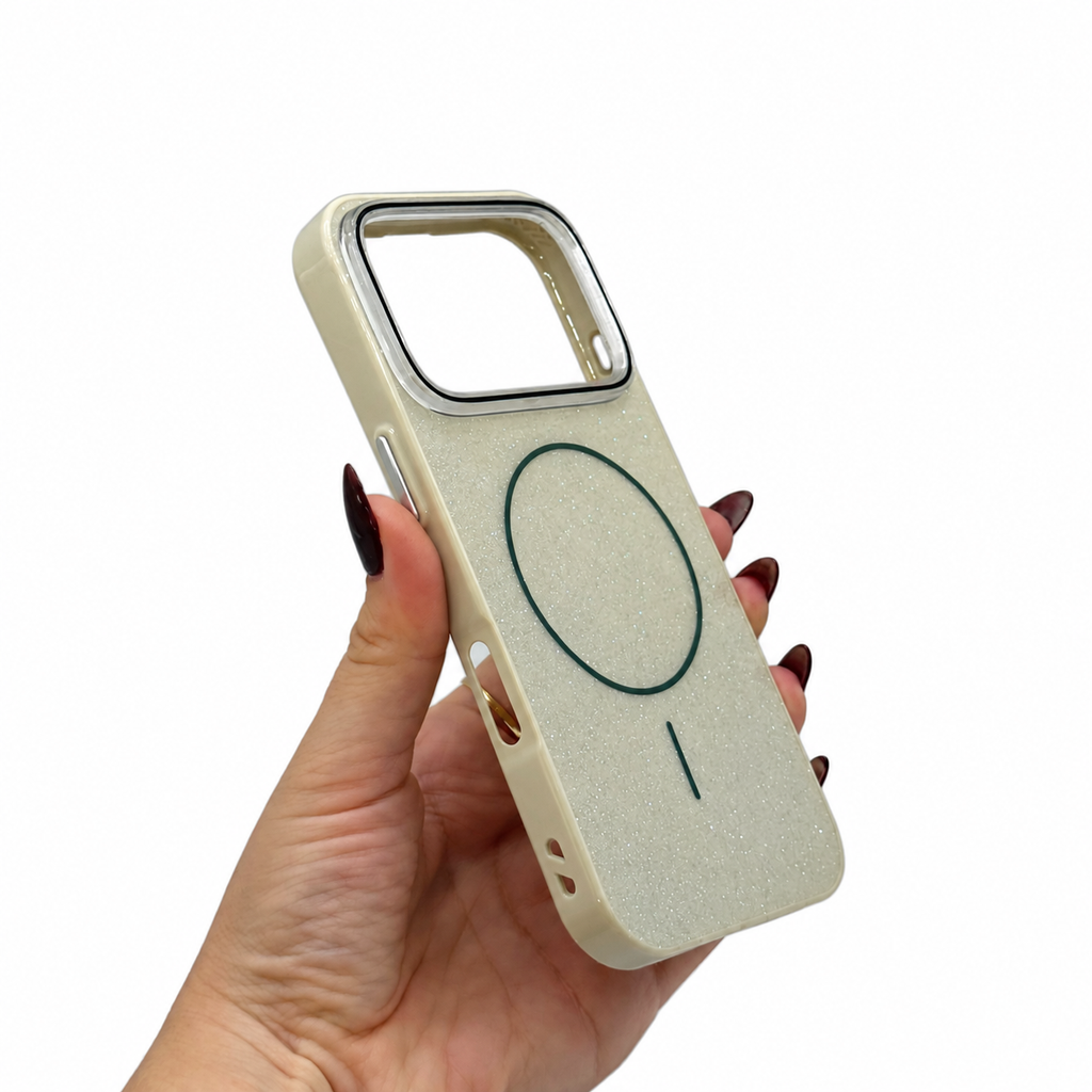 CASE IPHONE 17 PRO MAX GLAM MAGSAFE PEARL