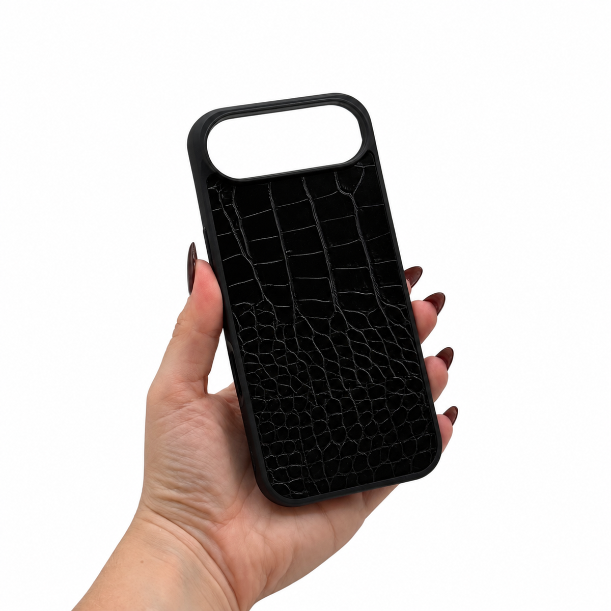 CASE IPHONE 17 AIR COCODRILO NEGRO