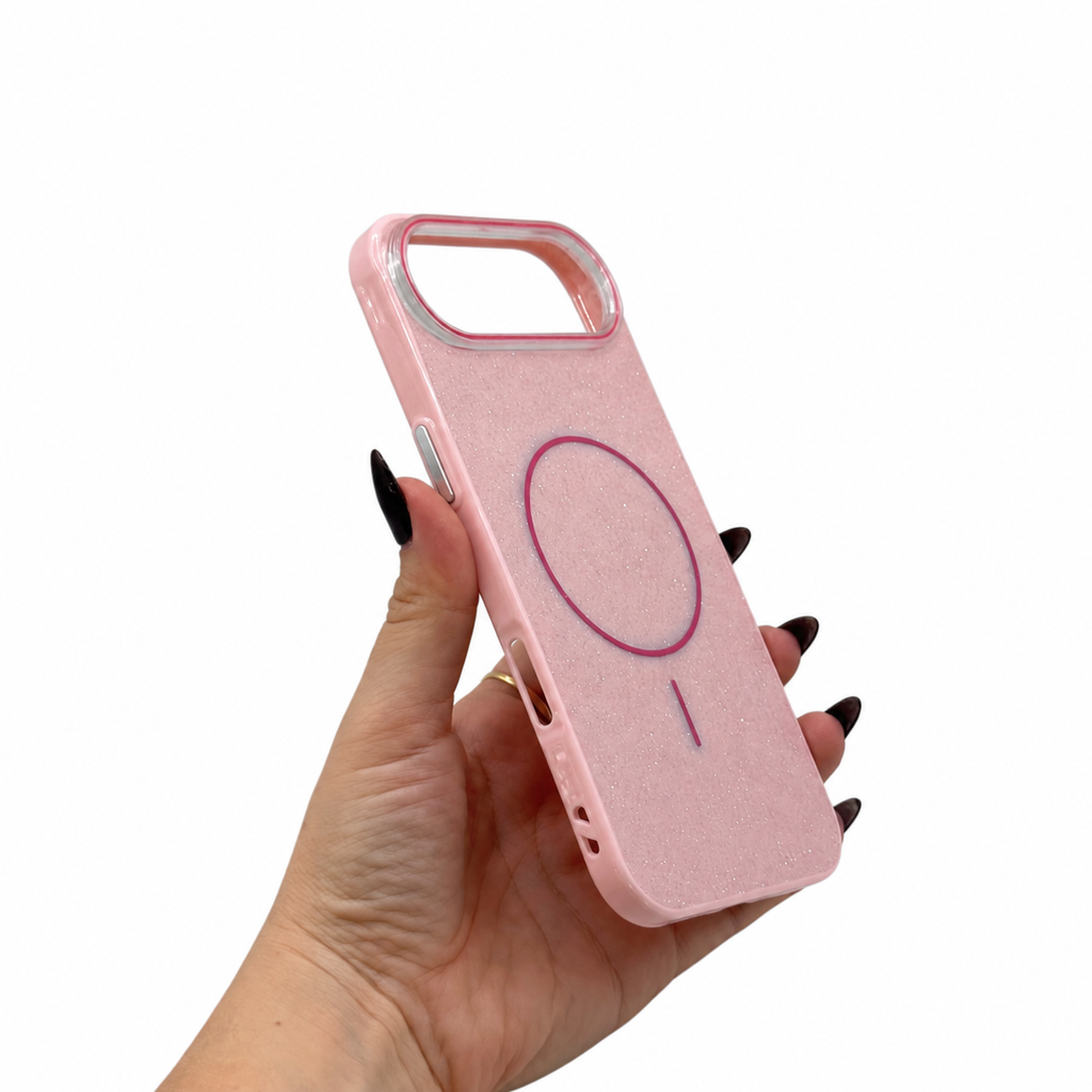 CASE IPHONE 17 AIR GLAM MAGSAFE PINK