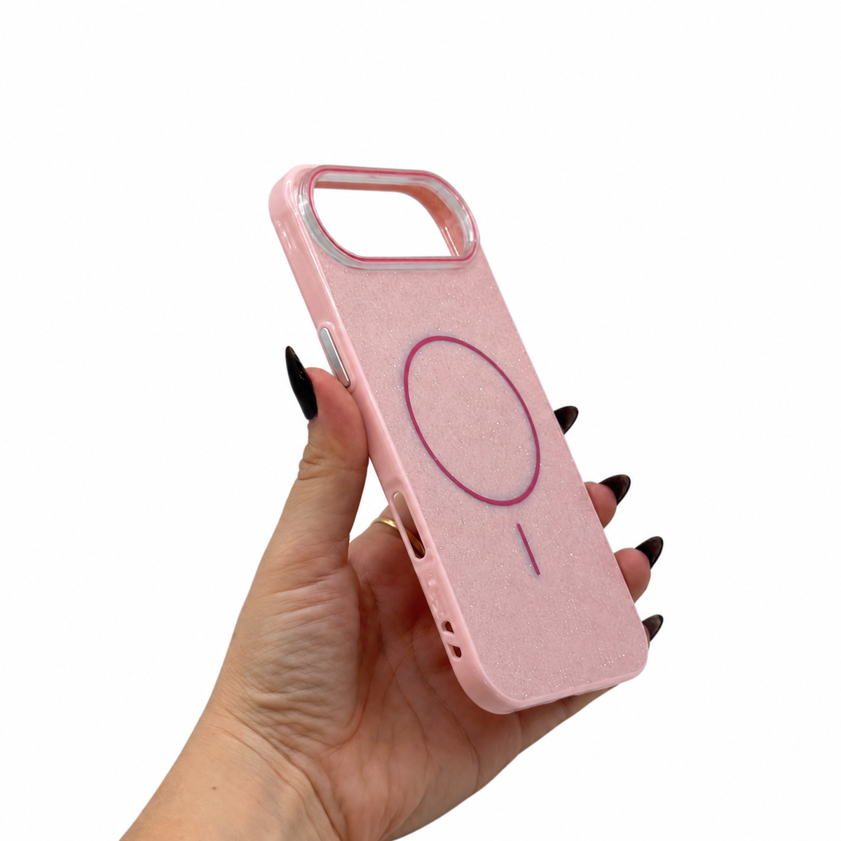 CASE IPHONE 17 AIR GLAM MAGSAFE PINK