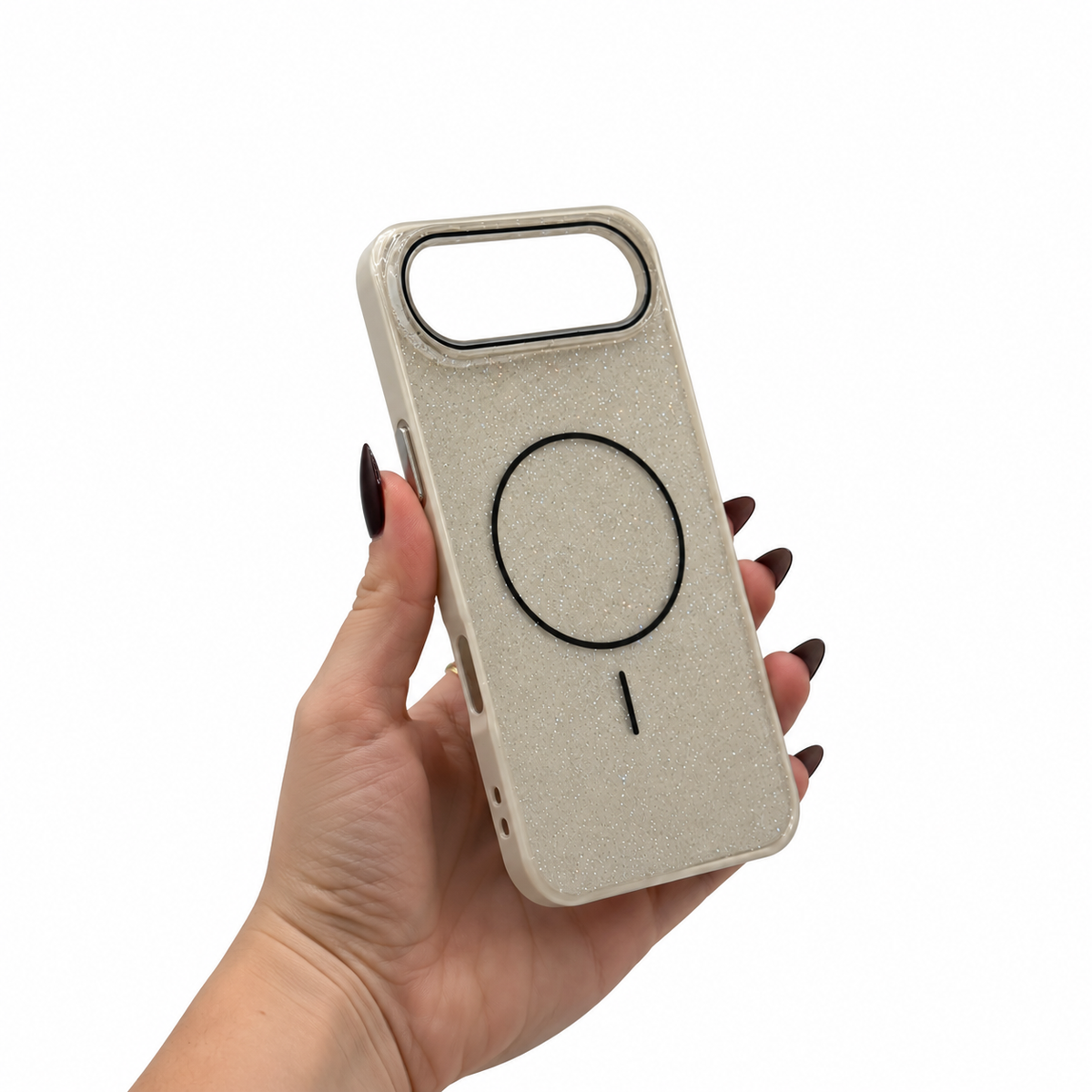 CASE IPHONE 17 AIR GLAM MAGSAFE PEARL