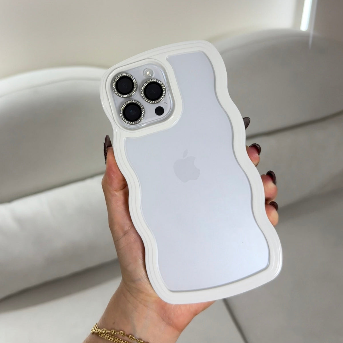 CASE IPHONE 12 PRO MAX NUBE BLANCO