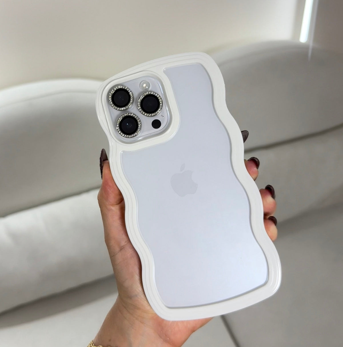 CASE IPHONE 12 -12 PRO NUBE BLANCA