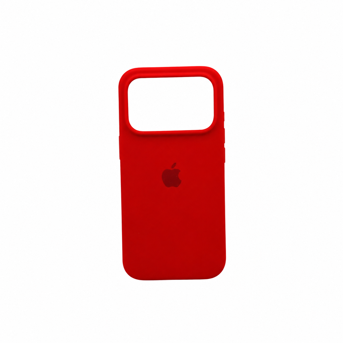 CASE IPHONE 17 PRO MAX SILICONA ROJO