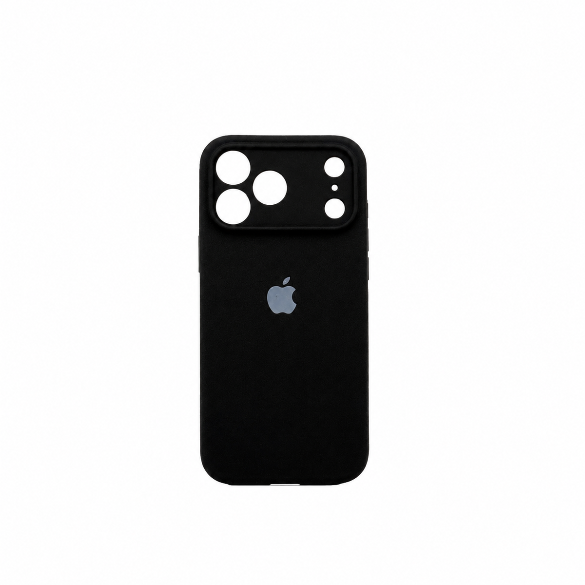 CASE IPHONE 17 PRO MAX SILICONA NEGRO