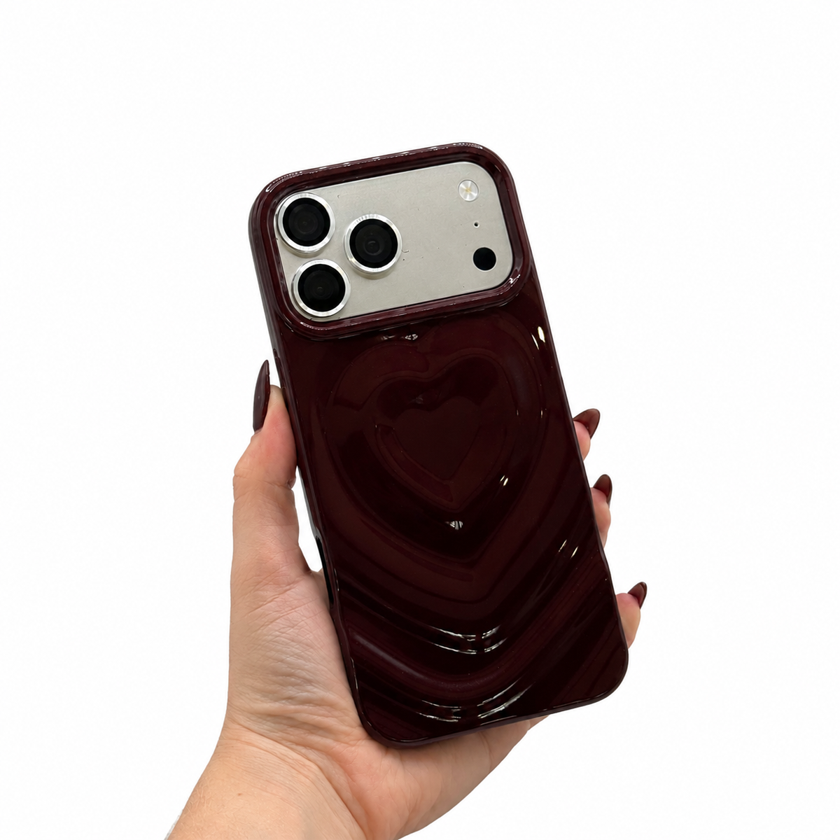 CASE IPHONE 17 PRO MAX LOVE 3D VINO