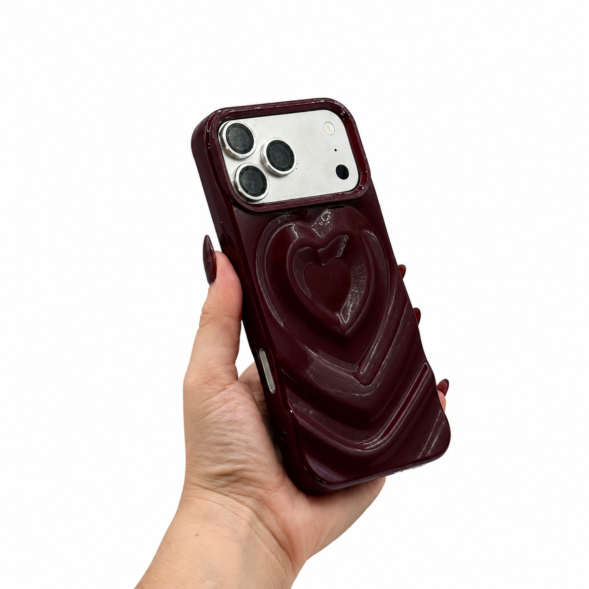 CASE IPHONE 17 PRO MAX LOVE 3D VINO