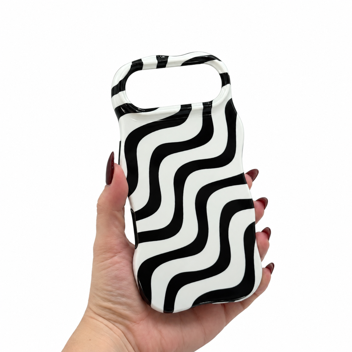 CASE IPHONE 17 AIR CEBRA NEGRO