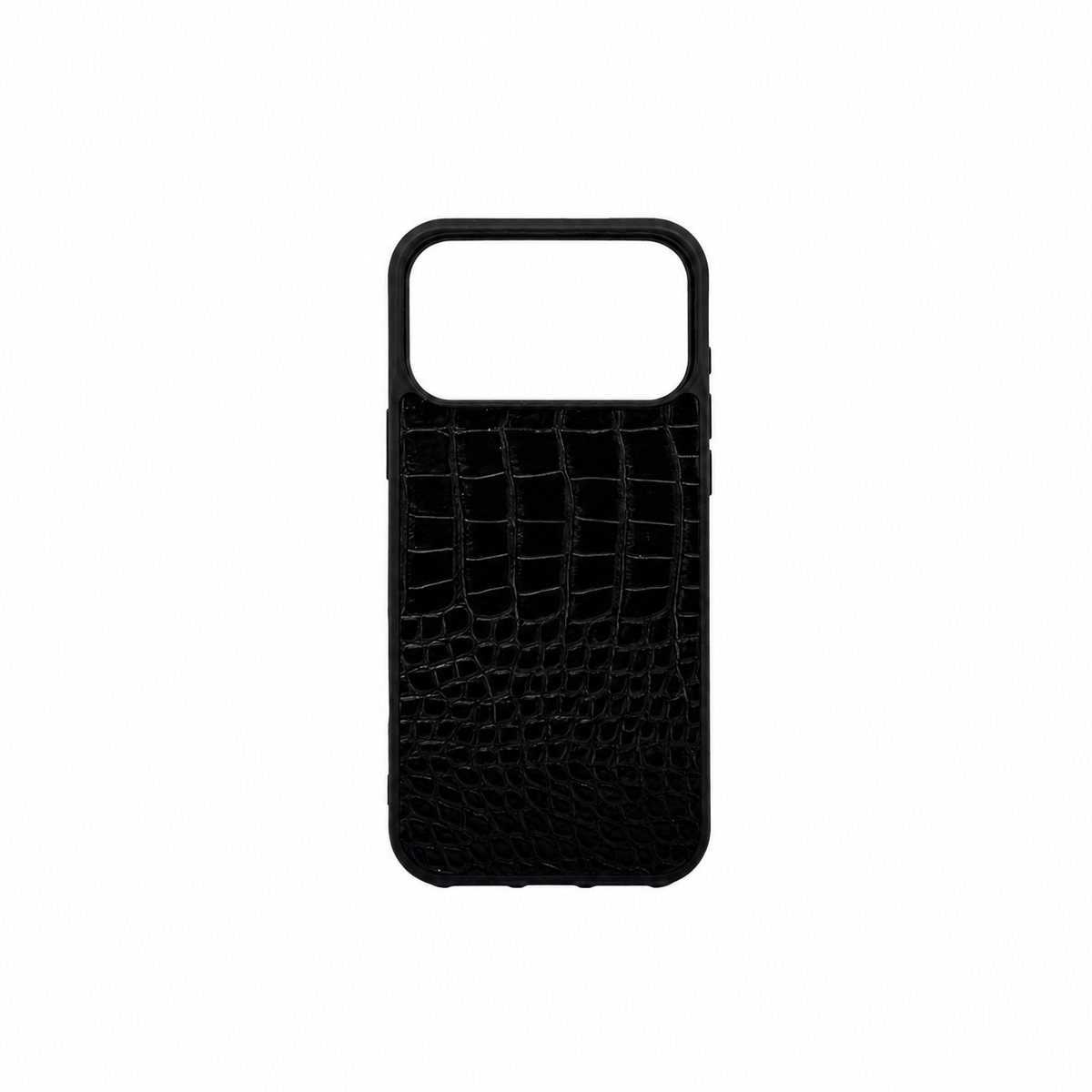 CASE IPHONE 17 PRO COCODRILO NEGRO
