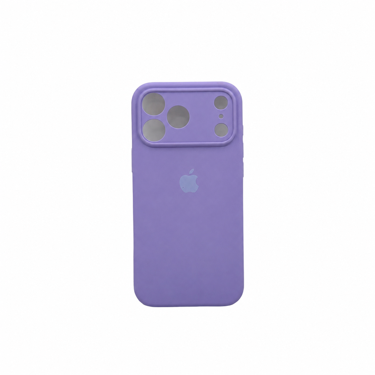 CASE IPHONE 17 PRO MAX SILICONA LILA
