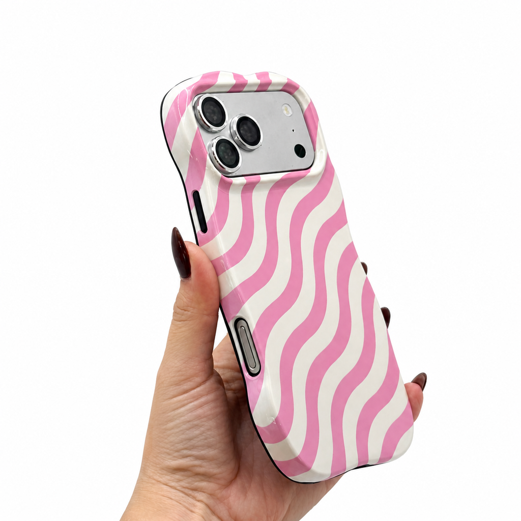 CASE IPHONE 17 PRO MAX CEBRA ROSADO