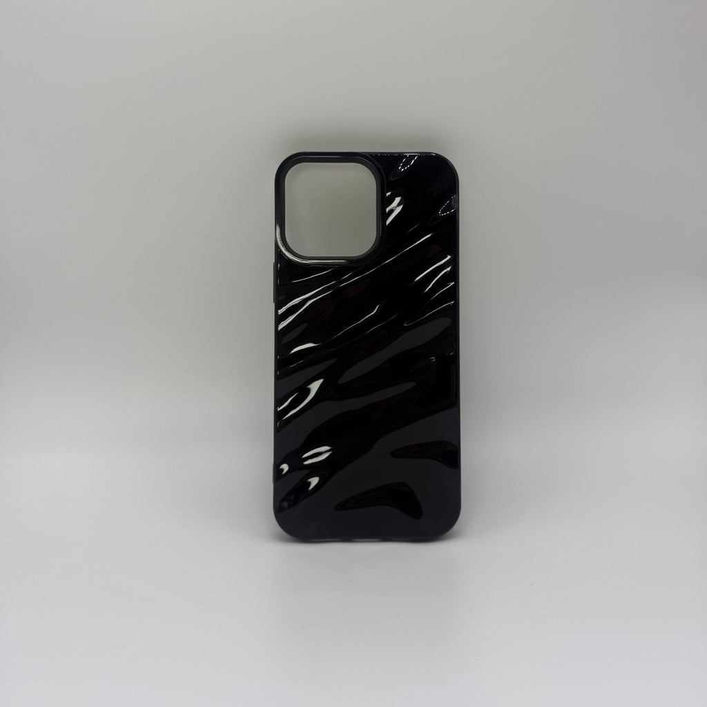 CASE IPHONE 15 WAVES NEGRO
