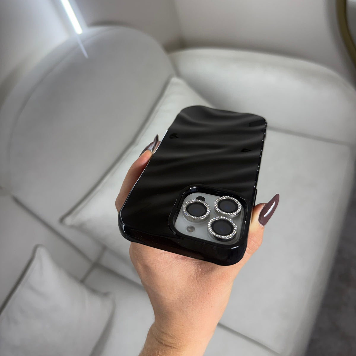 CASE IPHONE 15 PRO MAX WAVES NEGRO