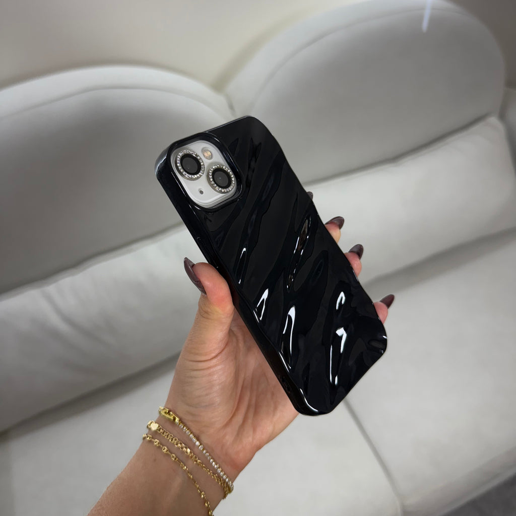 CASE IPHONE 14 PLUS WAVES NEGRO