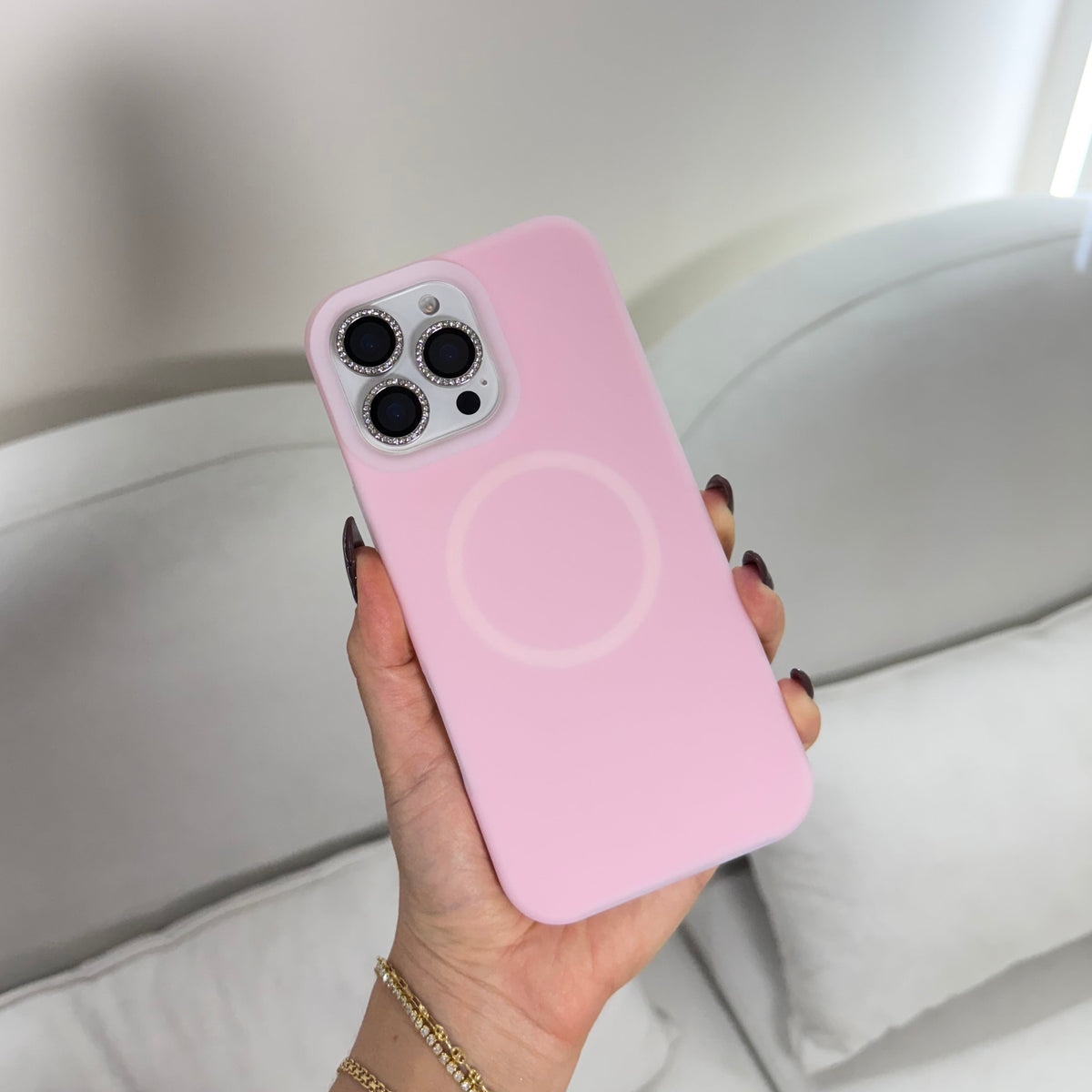 CASE IPHONE 11 PRO MAX MAGIC PASTEL ROSADO