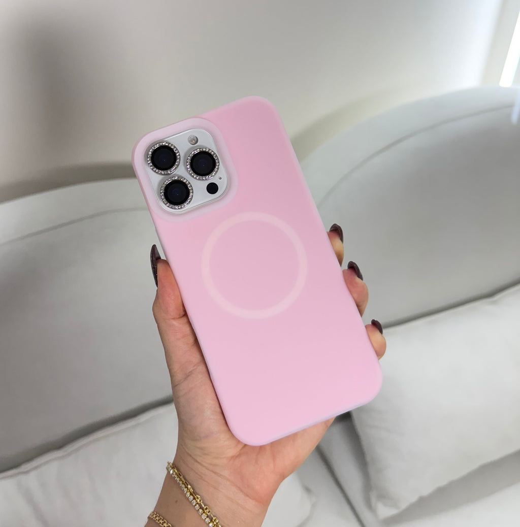 CASE IPHONE 12 -12 PRO MAGIC PASTEL ROSADO