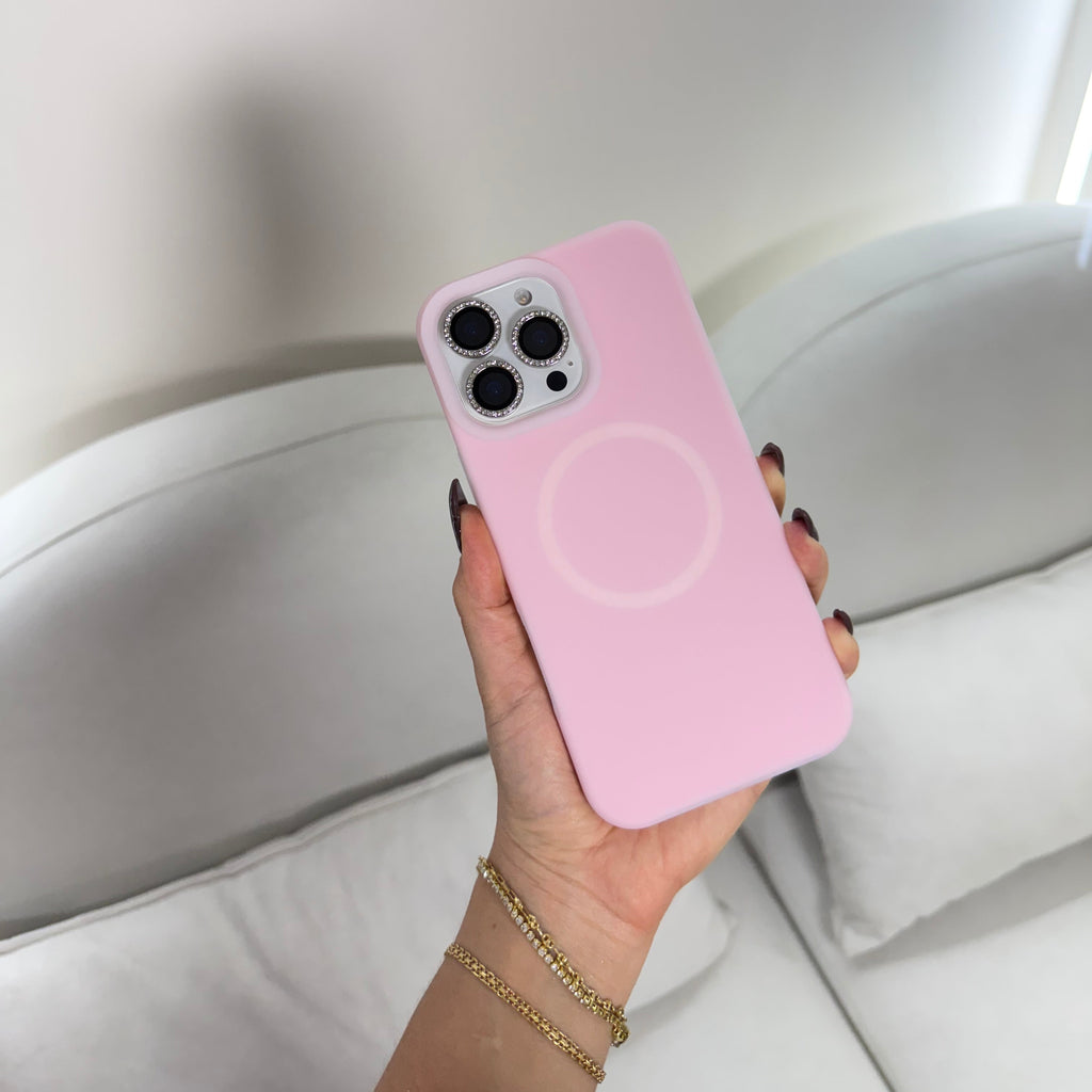 CASE IPHONE 14 PRO MAX MAGIC PASTEL ROSADO