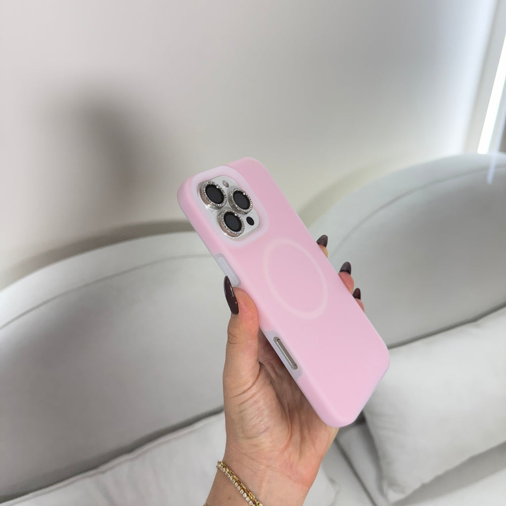 CASE IPHONE 16 PRO MAX MAGIC PASTEL ROSADO