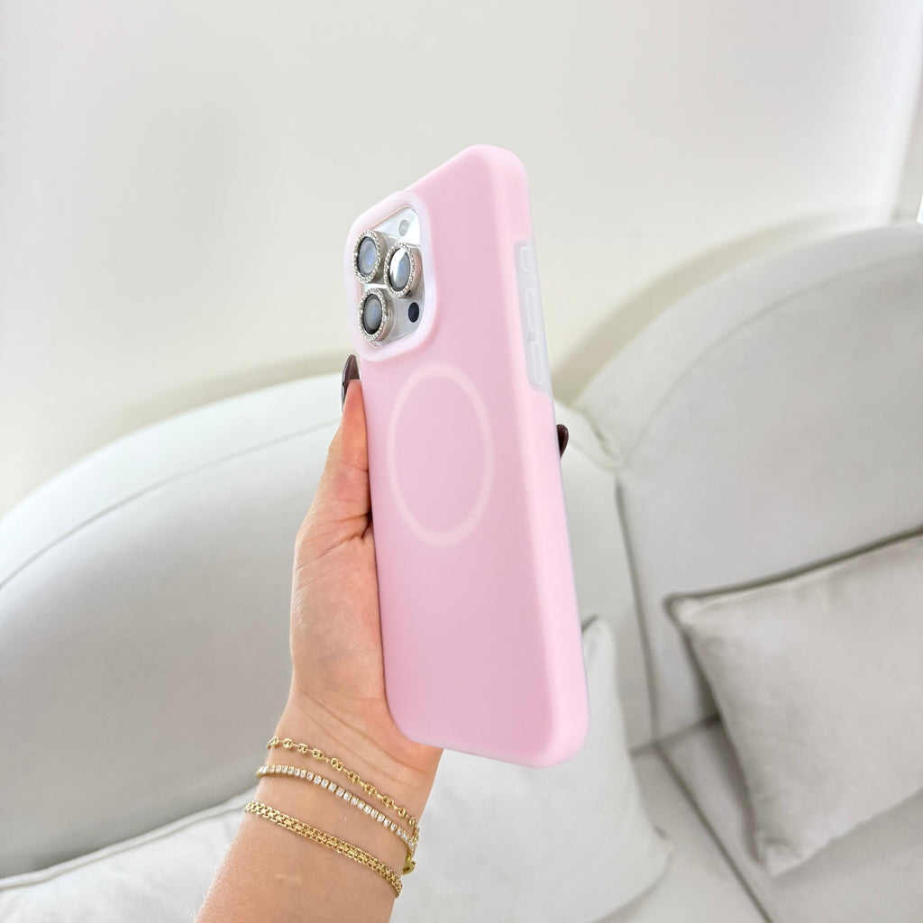 CASE IPHONE 12 -12 PRO MAGIC PASTEL ROSADO