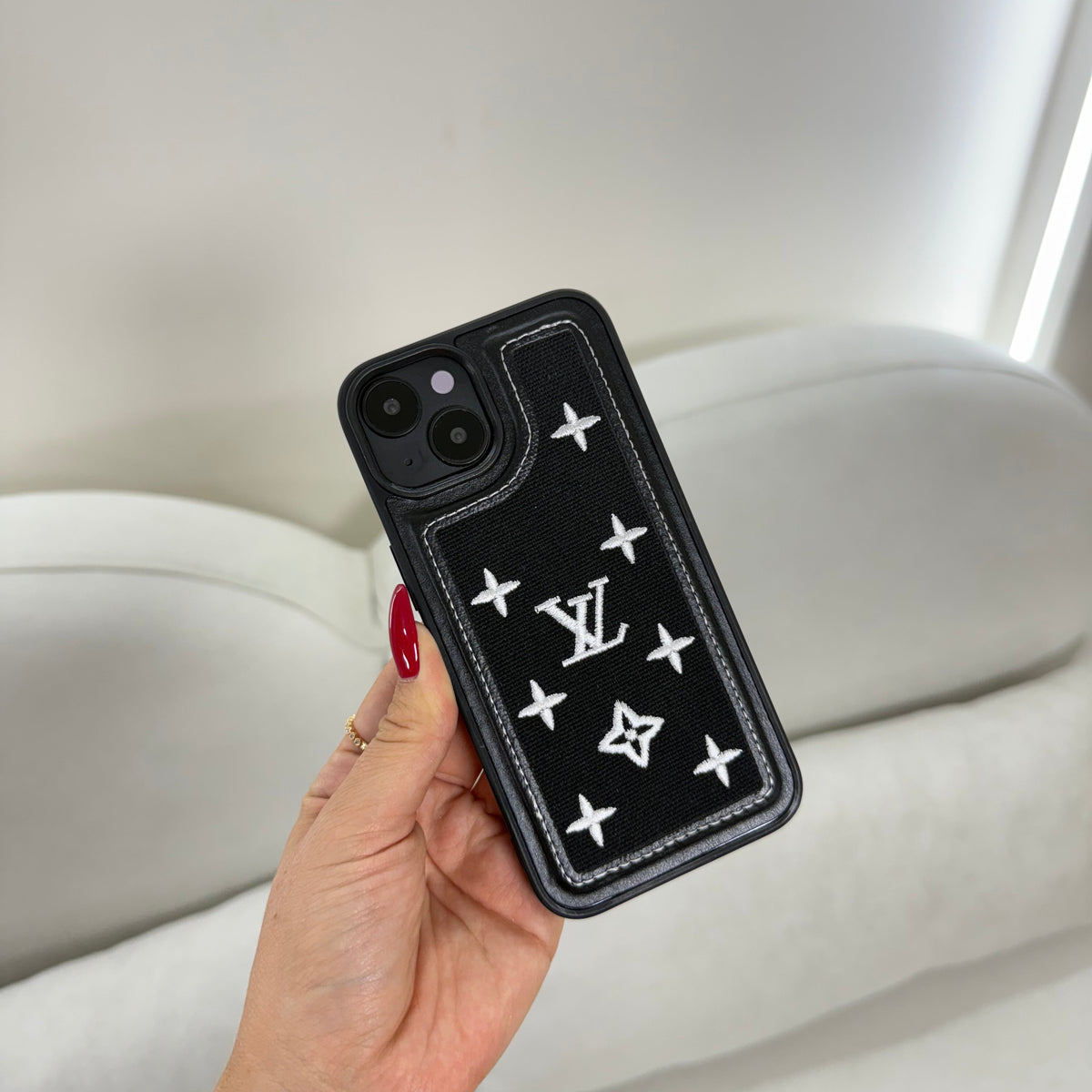 CASE IPHONE 13-14 FRANCIA NEGRO