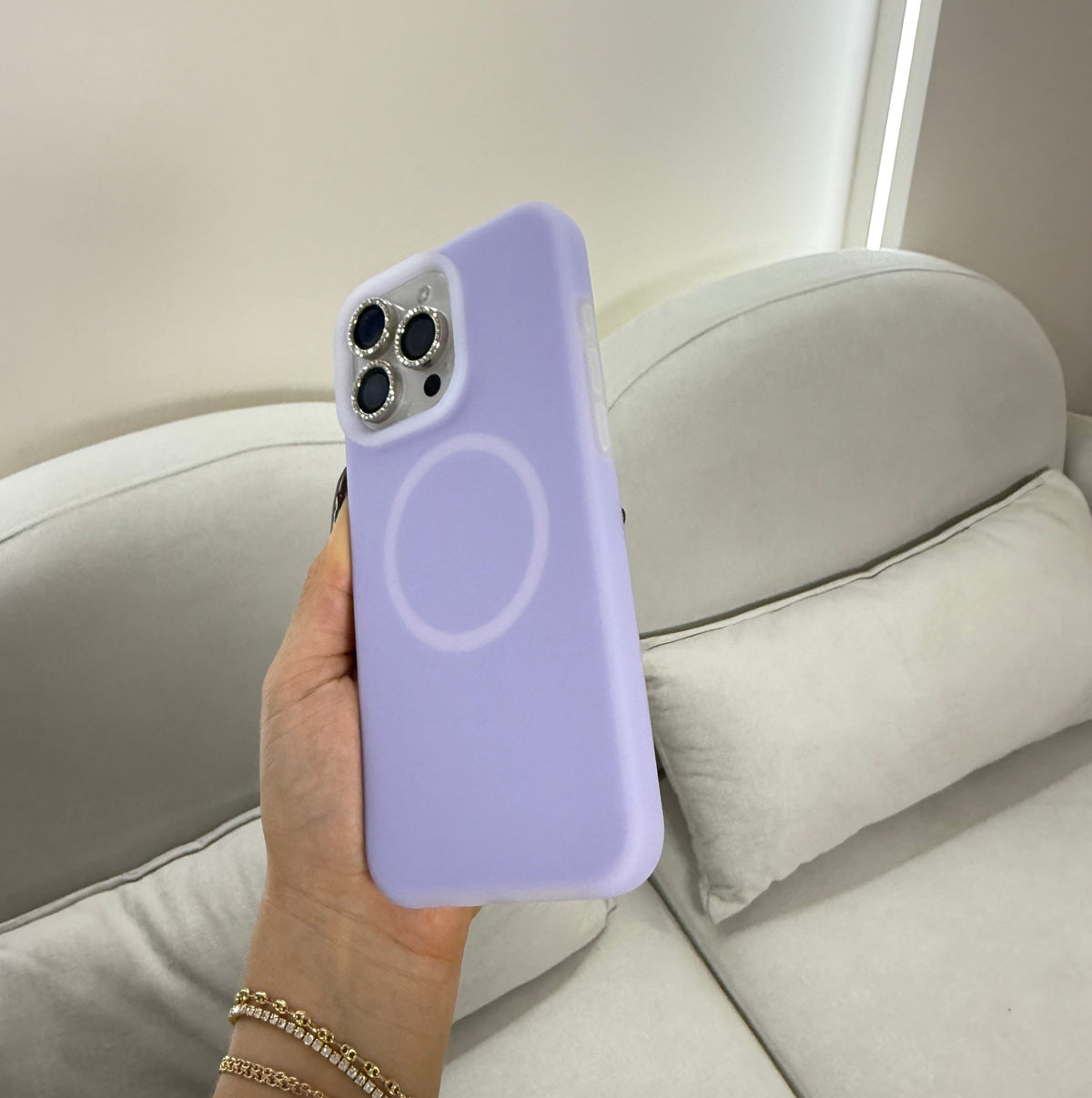 CASE IPHONE 15 PRO MAGIC PASTEL LAVANDA