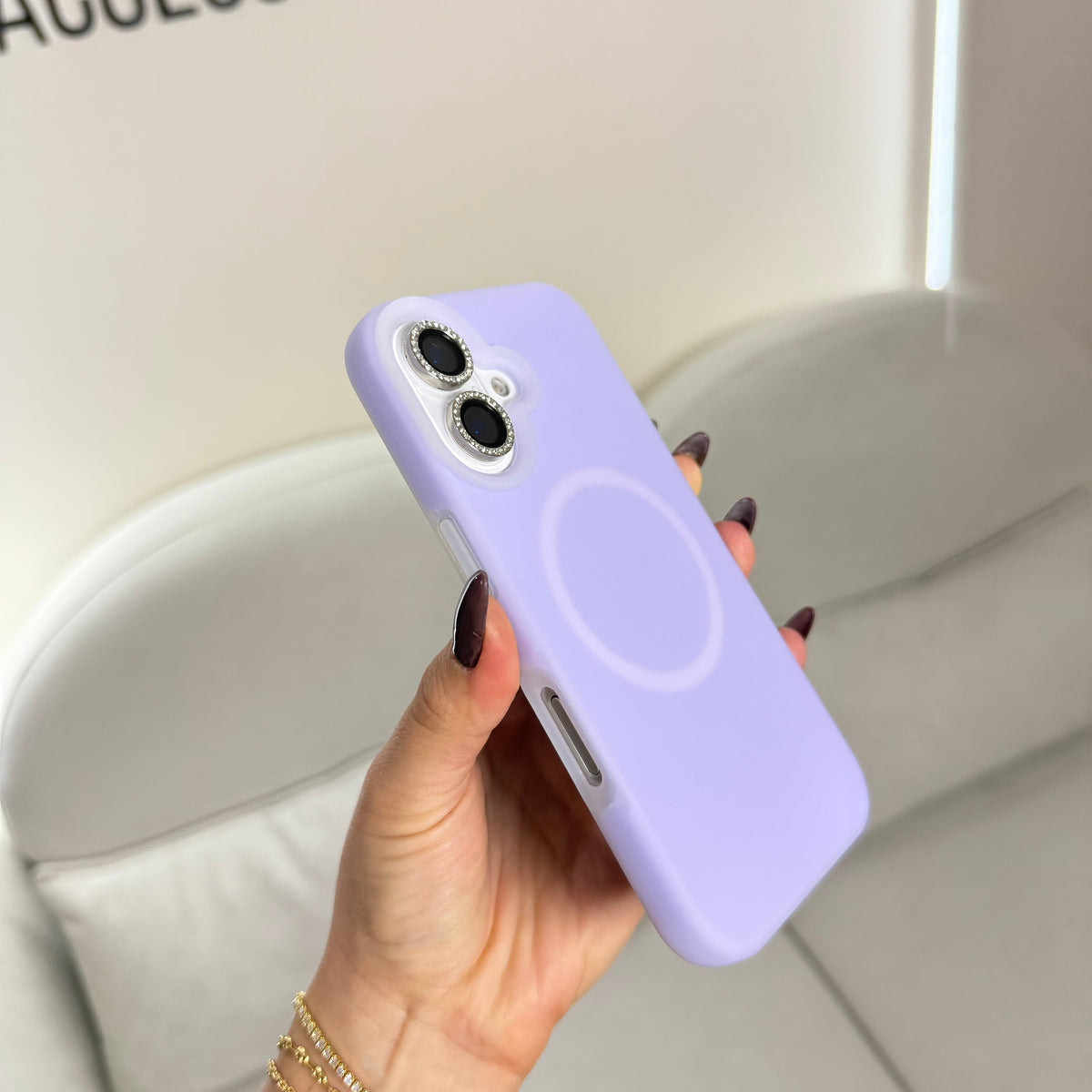 CASE IPHONE 16 MAGIC PASTEL LAVANDA