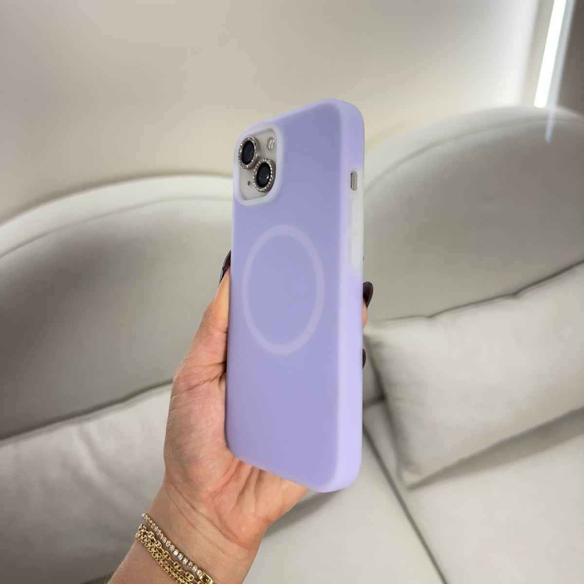 CASE IPHONE 15 MAGIC PASTEL LAVANDA