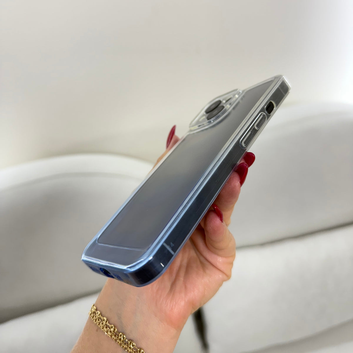 CASE IPHONE 13-14 DEGRADE AZUL