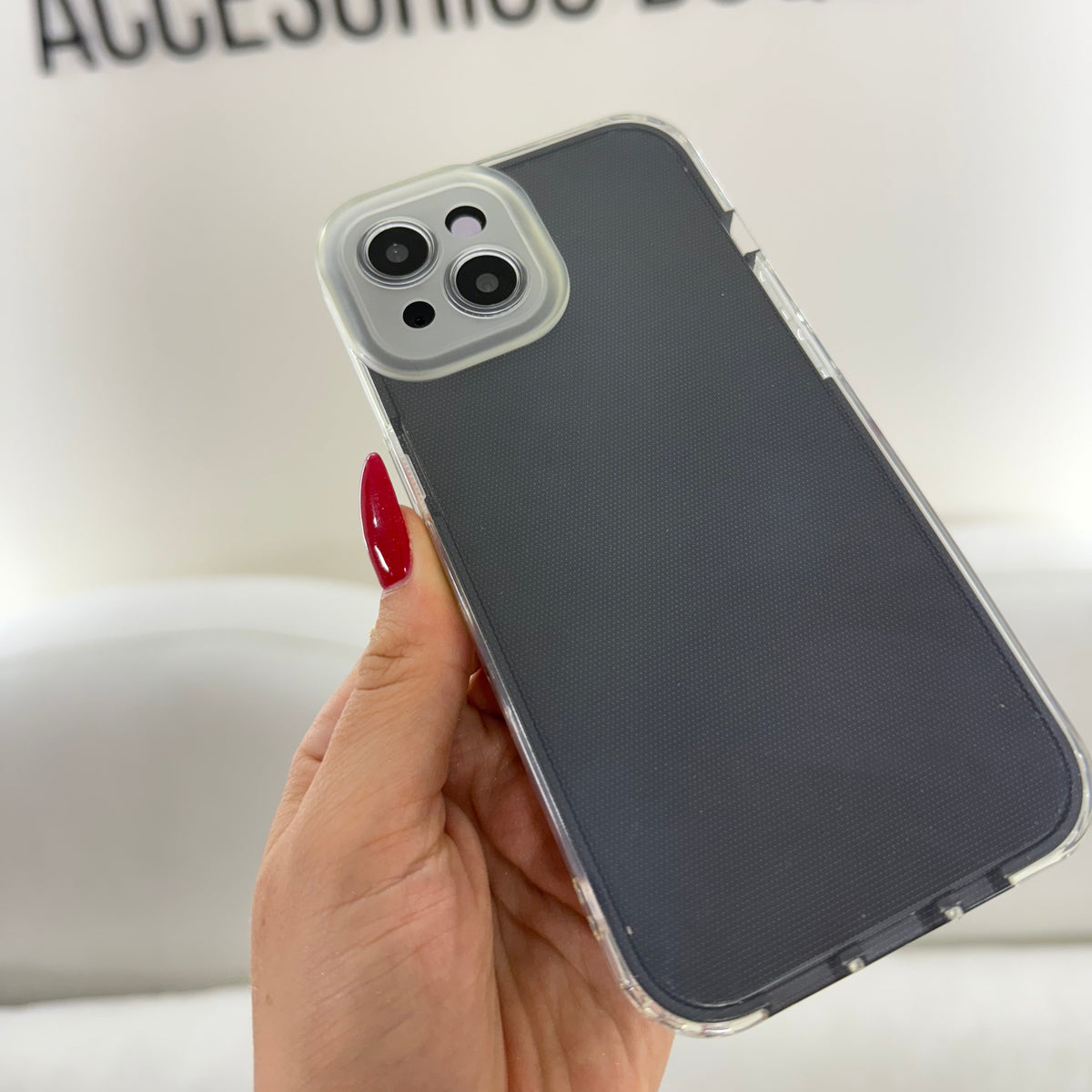 CASE IPHONE 13-14 360 NEGRO