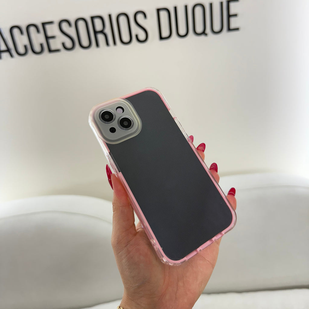 CASE IPHONE 13-14 360 ROSADO