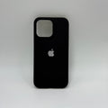 CASE IPHONE 13 PRO MAX SILICONA NEGRA
