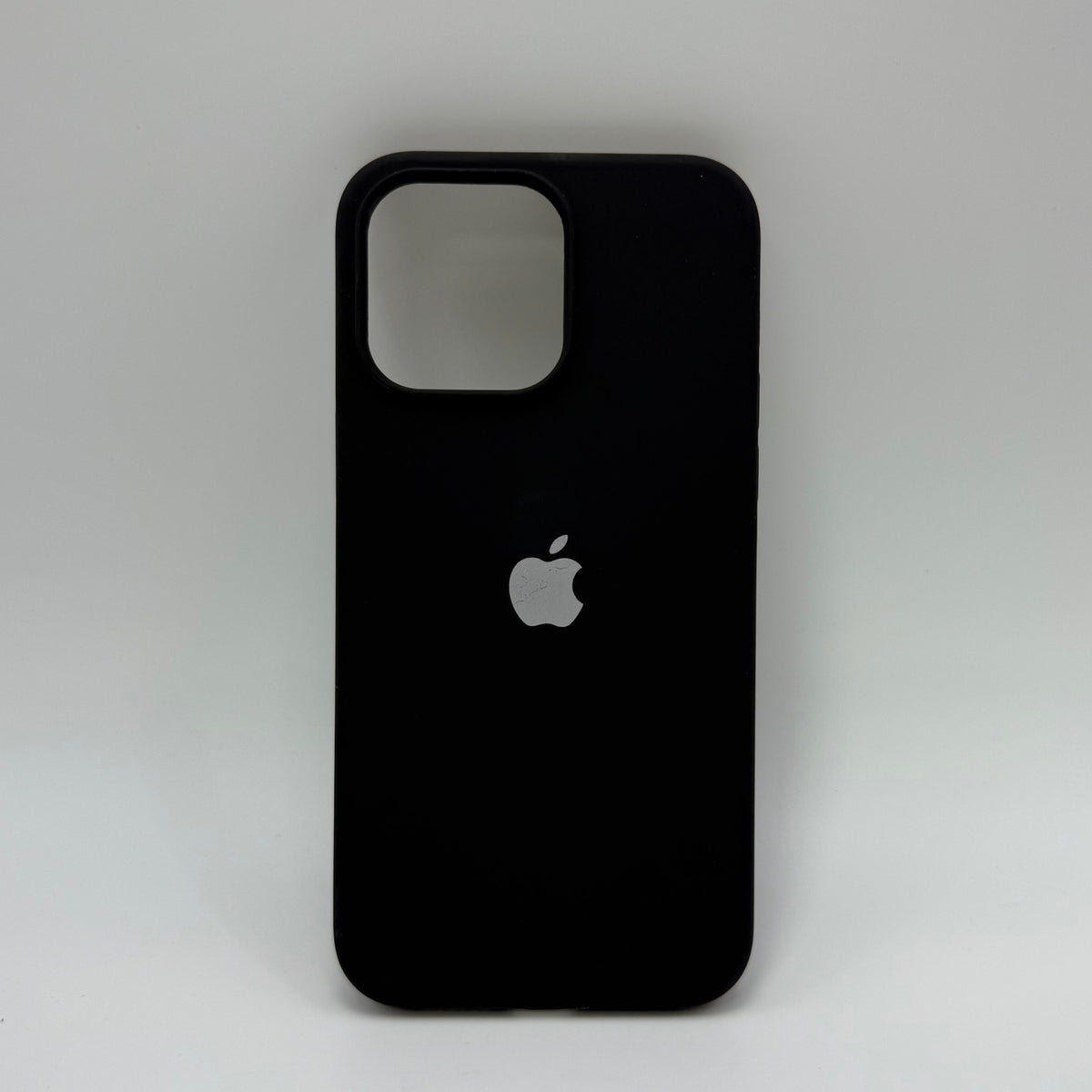 CASE IPHONE 13 PRO MAX SILICONA NEGRO