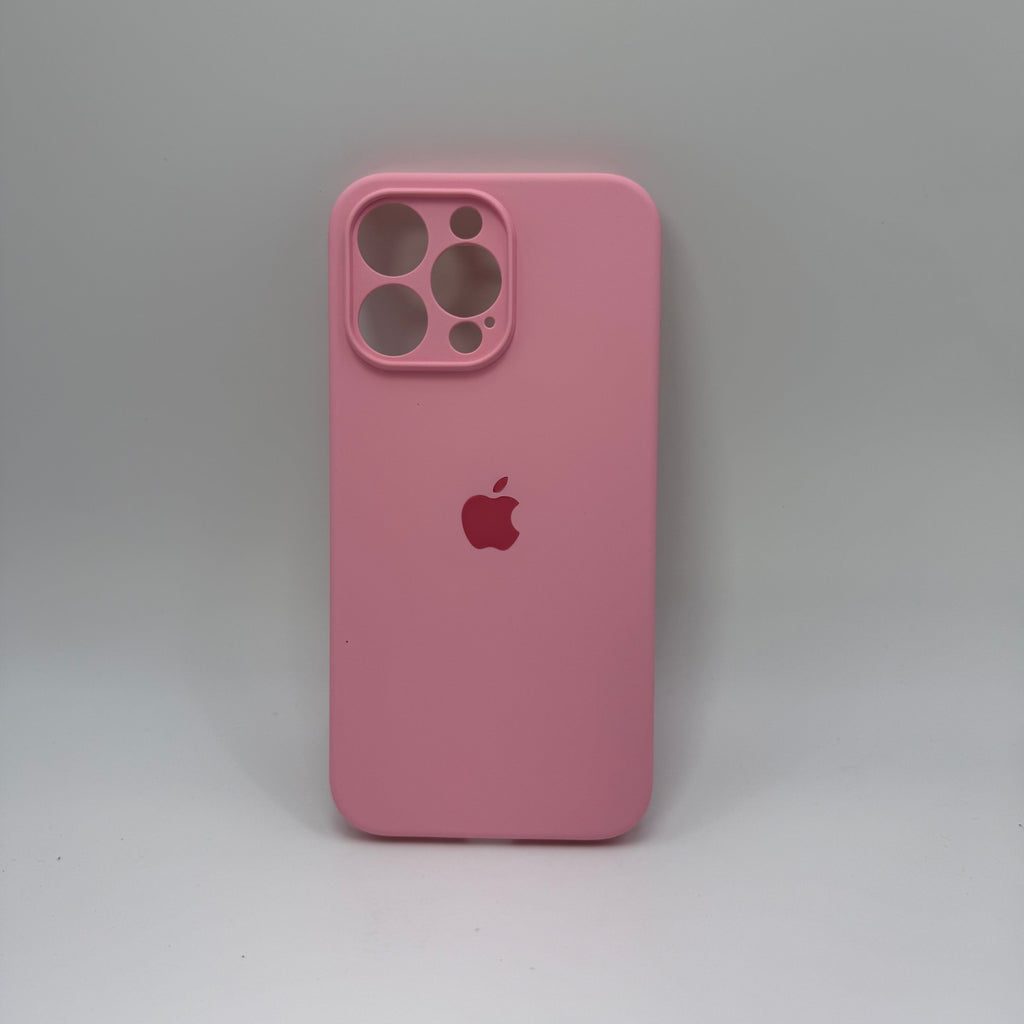 CASE IPHONE 15 PRO MAX SILICONA ROSA