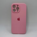CASE IPHONE 13 PRO MAX SILICONA ROSADO