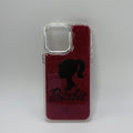 CASE IPHONE 13 PRO MAX BARBIE LOGO NEGRO