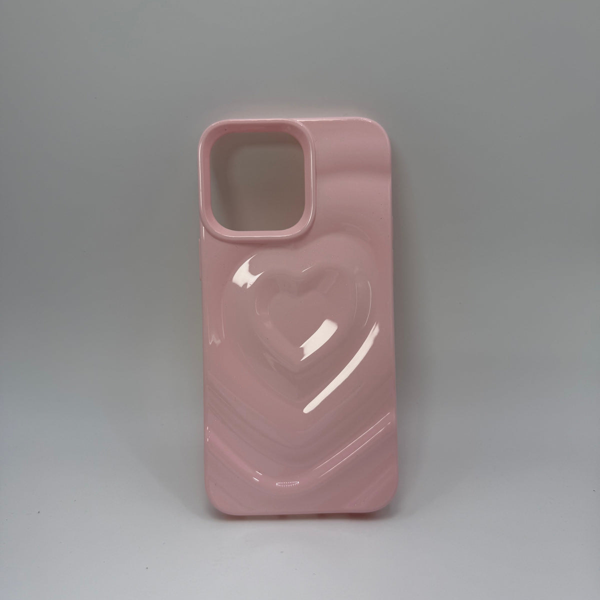 CASE IPHONE 15 PRO LOVE 3D ROSADO