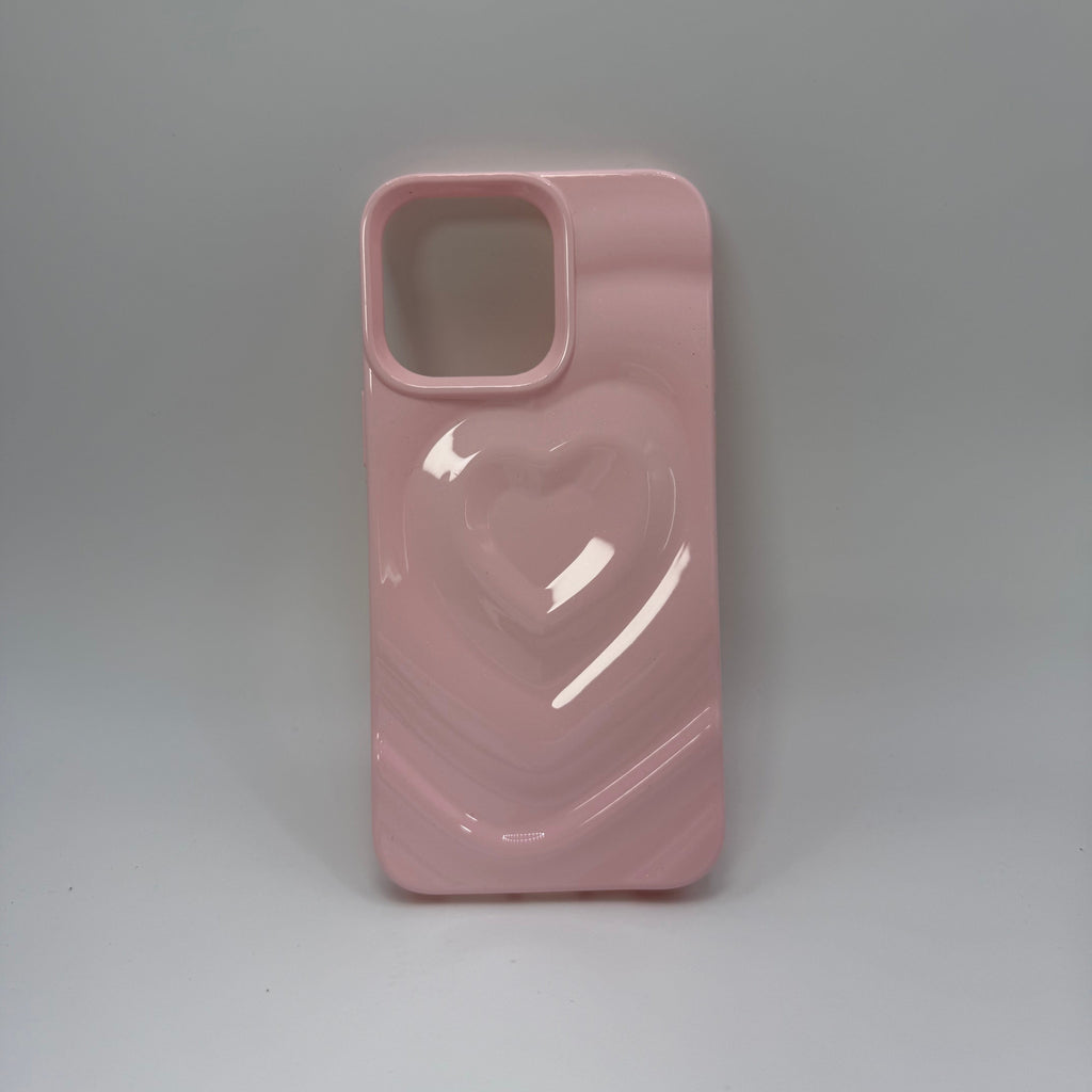 CASE IPHONE 13 PRO LOVE 3D ROSADO