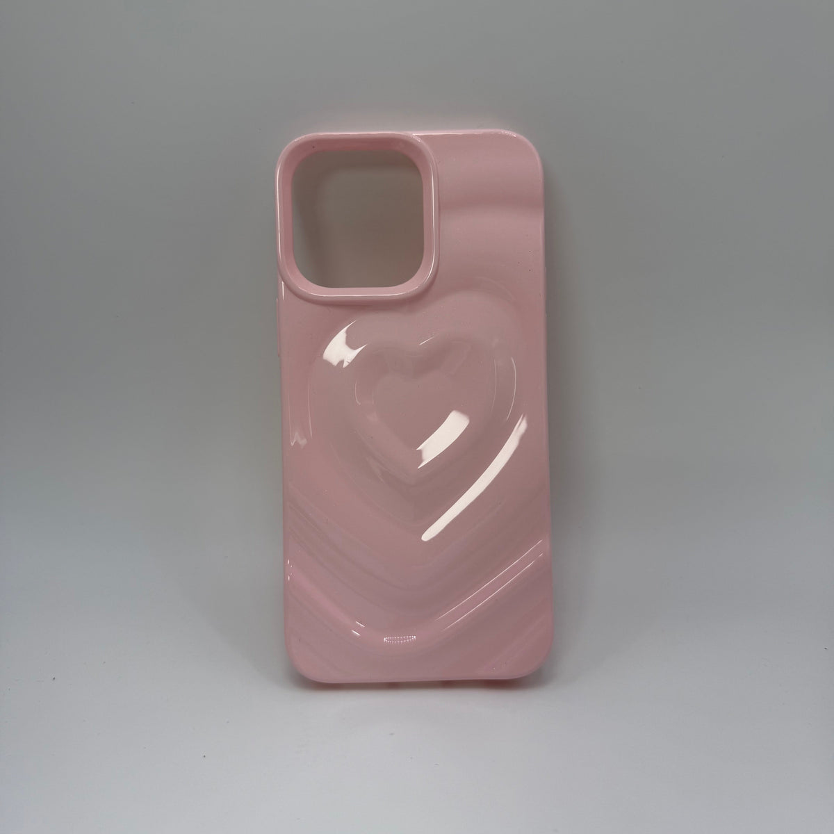 CASE IPHONE 13 PRO LOVE 3D ROSADO